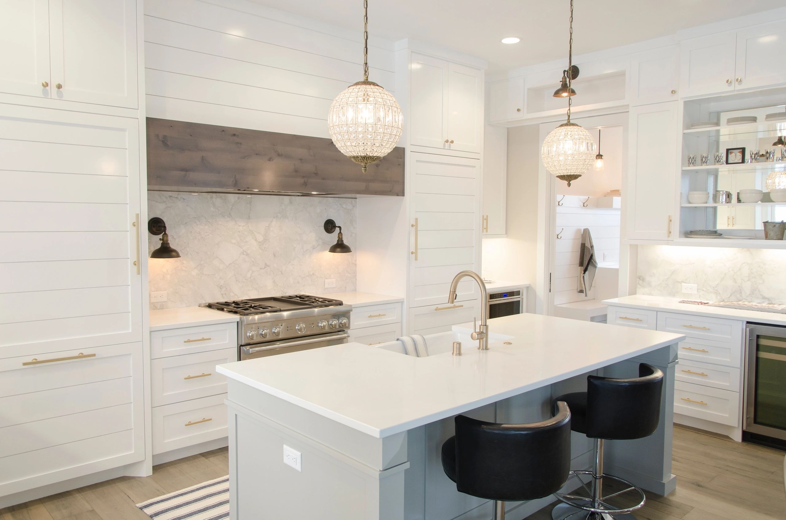Modern luxury kitchen remodel in Sonoma County
